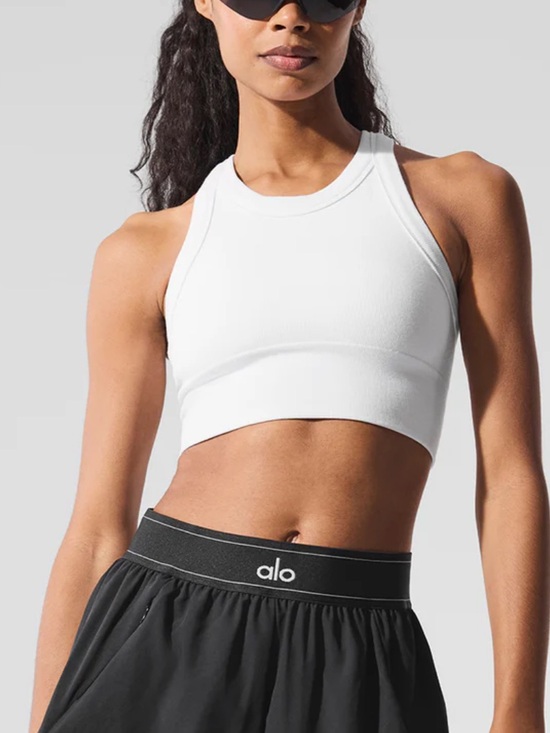 ALO Yoga Other - ALO Seamless Delight High Neck Bra white size small